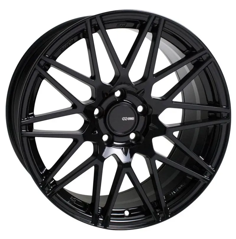 Enkei Tms 18X8.5 5X114.3 38Mm Offset 72.6Mm Bore Gloss Black Wheel 1