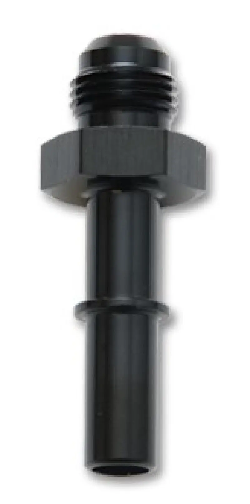 Vibrant -8An To 5/16In Quick Connect Push On Efi Adapter Fitting - Black 2