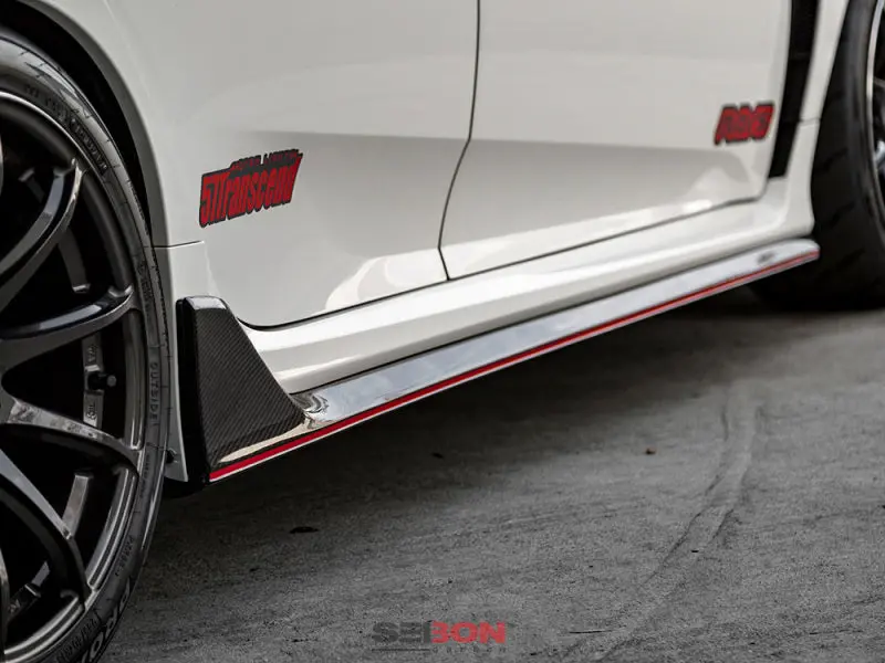 Seibon 2017 Honda Civic Type R Oem Carbon Fiber Side Skirts 1