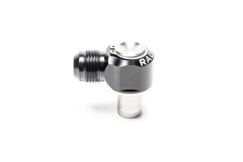 Radium Ka24de Valve Cover Intake 10An Male Press-Fit Fitting - 20-0810 1