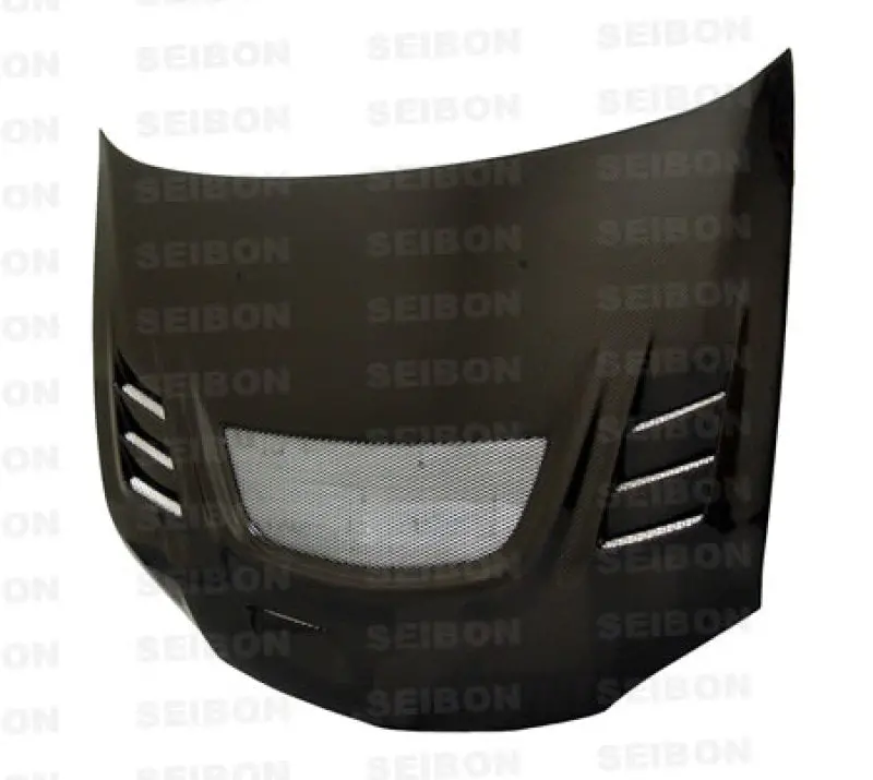 Seibon 03-07 Mitsubishi Evo 8 & 9 Cw Carbon Fiber Hood 1