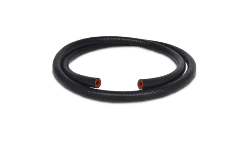 Vibrant 1/4In (6Mm) I.D. X 5 Ft. Silicon Heater Hose Reinforced - Black - 20405 1