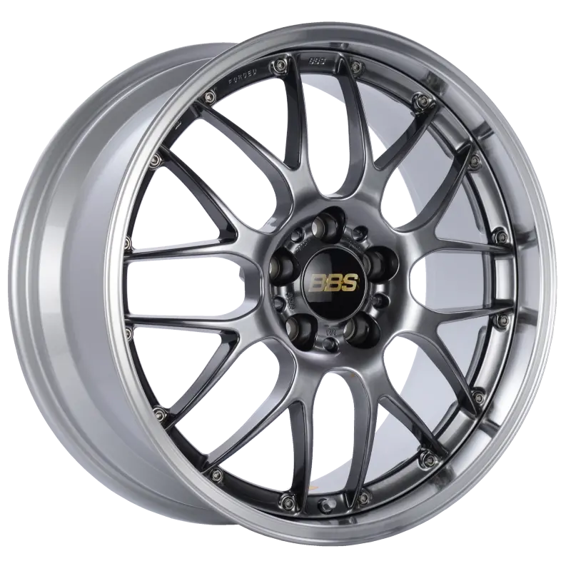 Bbs Rs-Gt 18X8 5X130 Et50 Cb71.6 Diamond Black Center Diamond Cut Lip Wheel 1