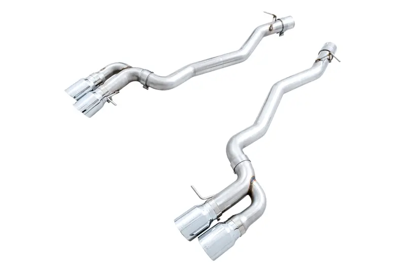 Awe Tuning 18-19 Bmw M5 (F90) 4.4T Awd Axle-Back Exhaust - Track Edition (Chrome Silver Tips) 1