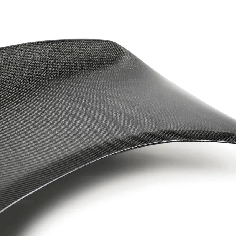 Seibon 10-16 Hyundai Genesis 2 Door C-Style Carbon Fiber Trunk Lid 1
