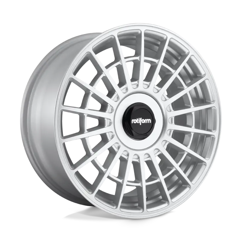Rotiform R143 Las-R Wheel 20X10 5X112/5X114.3 35 Offset - Gloss Silver 1