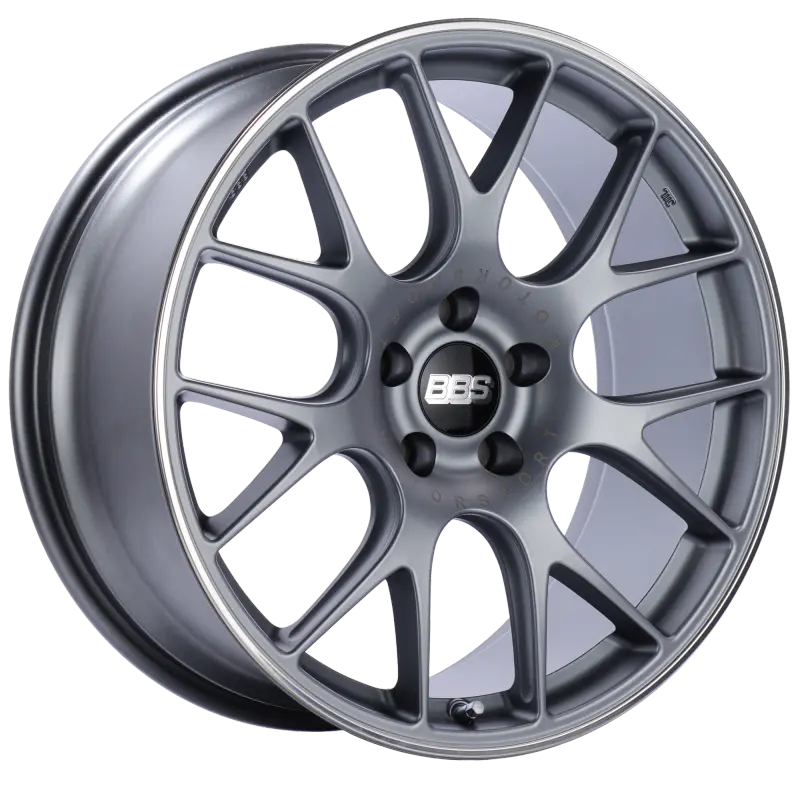 Bbs Ch-R 20X9 5X120 Et29 Satin Titanium Polished Rim Protector Wheel -82Mm Pfs/Clip Required 1