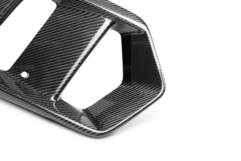 Seibon 16-18 Ford Focus Rs Carbon Fiber Fog Light Surrounds 1