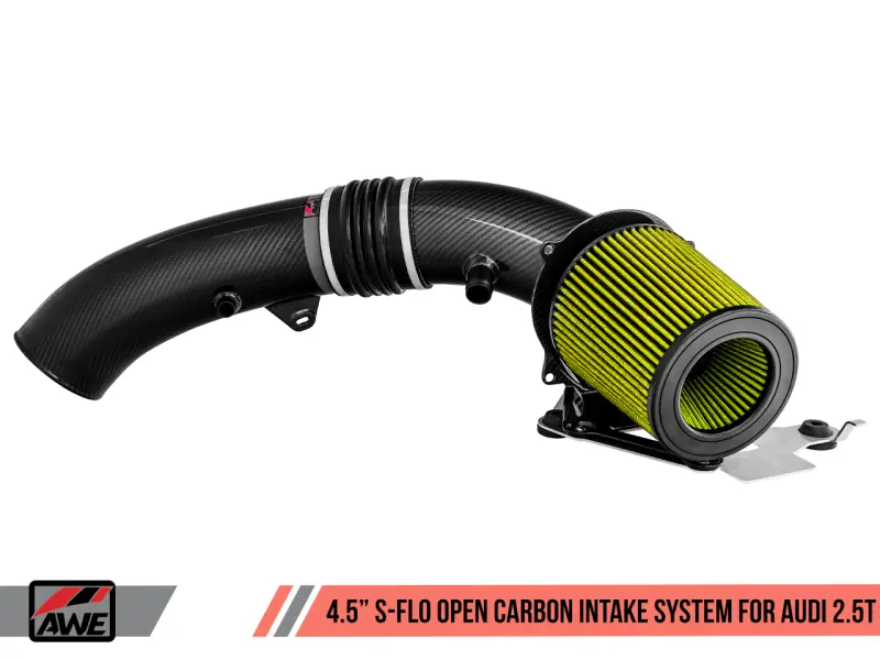 Awe Tuning Audi Rs3 / Tt Rs S-Flo Open Carbon Fiber Intake 1