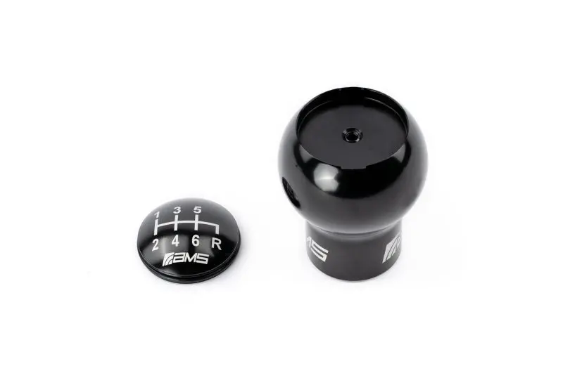 Ams Performance Subaru Wrx/Sti 6-Speed Billet Shift Knob (Incl Red, Black, & Gunmetal Cap) 1