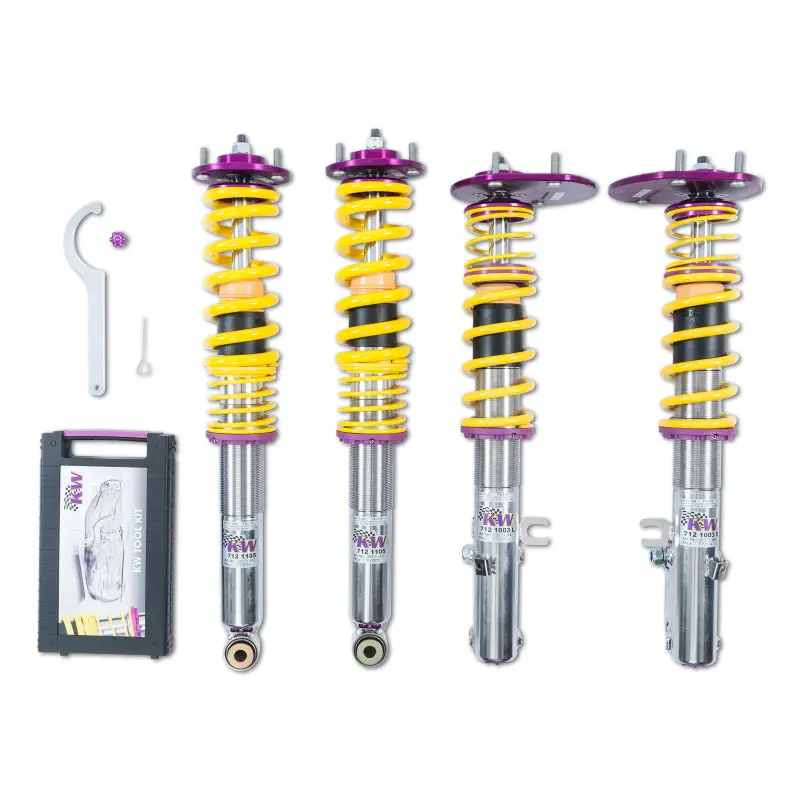 Kw 911 964 Carrera 4 Coupe Cabrio Targa Clubsport Coilover Kit 2-Way 1