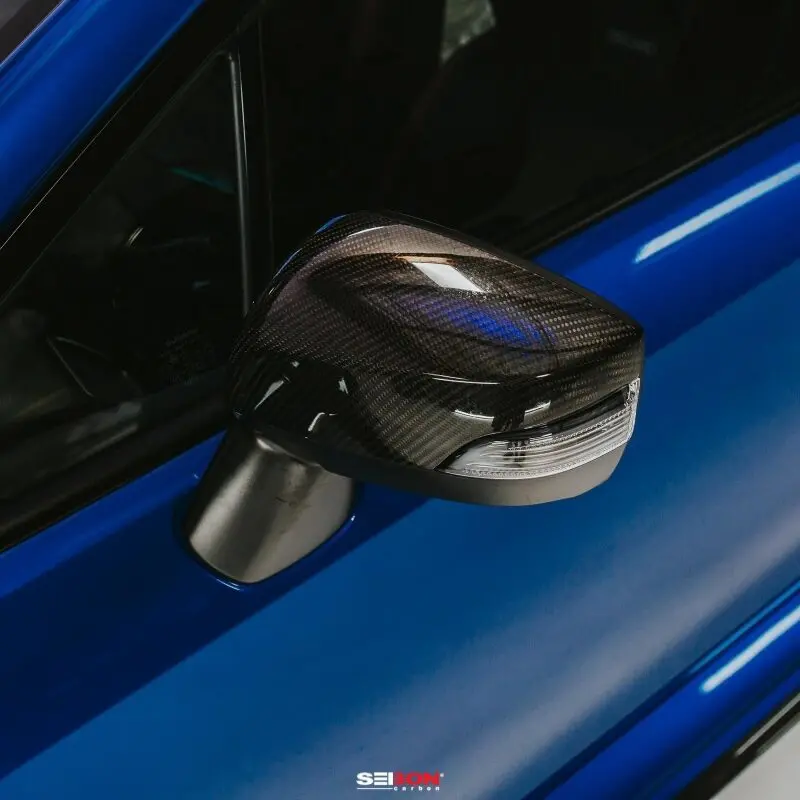 Seibon 15-20 Subaru Wrx / Sti Carbon Fiber Mirror Caps 1
