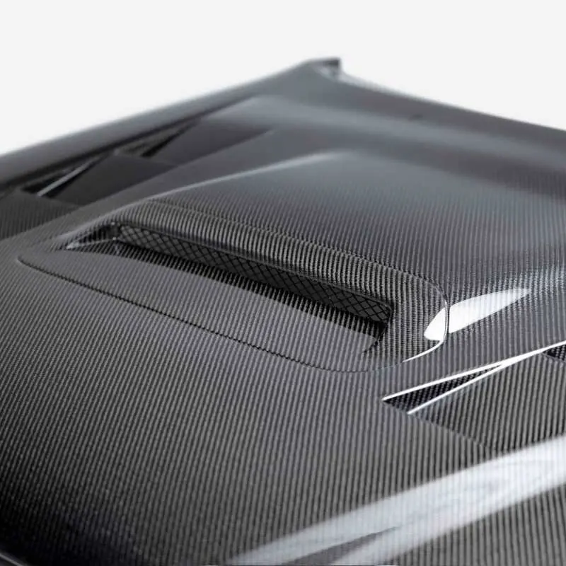 Seibon 12-15 Toyota Tacoma Ts-Style Carbon Fiber Hood 1