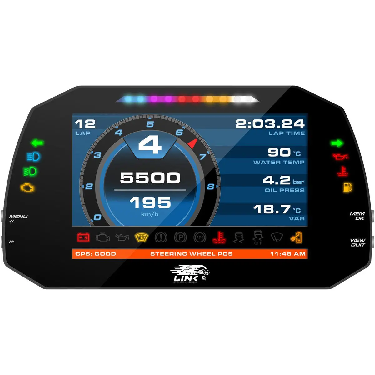 Link Link Mxg Strada 7" Dash - Street Edition 100-0172 1