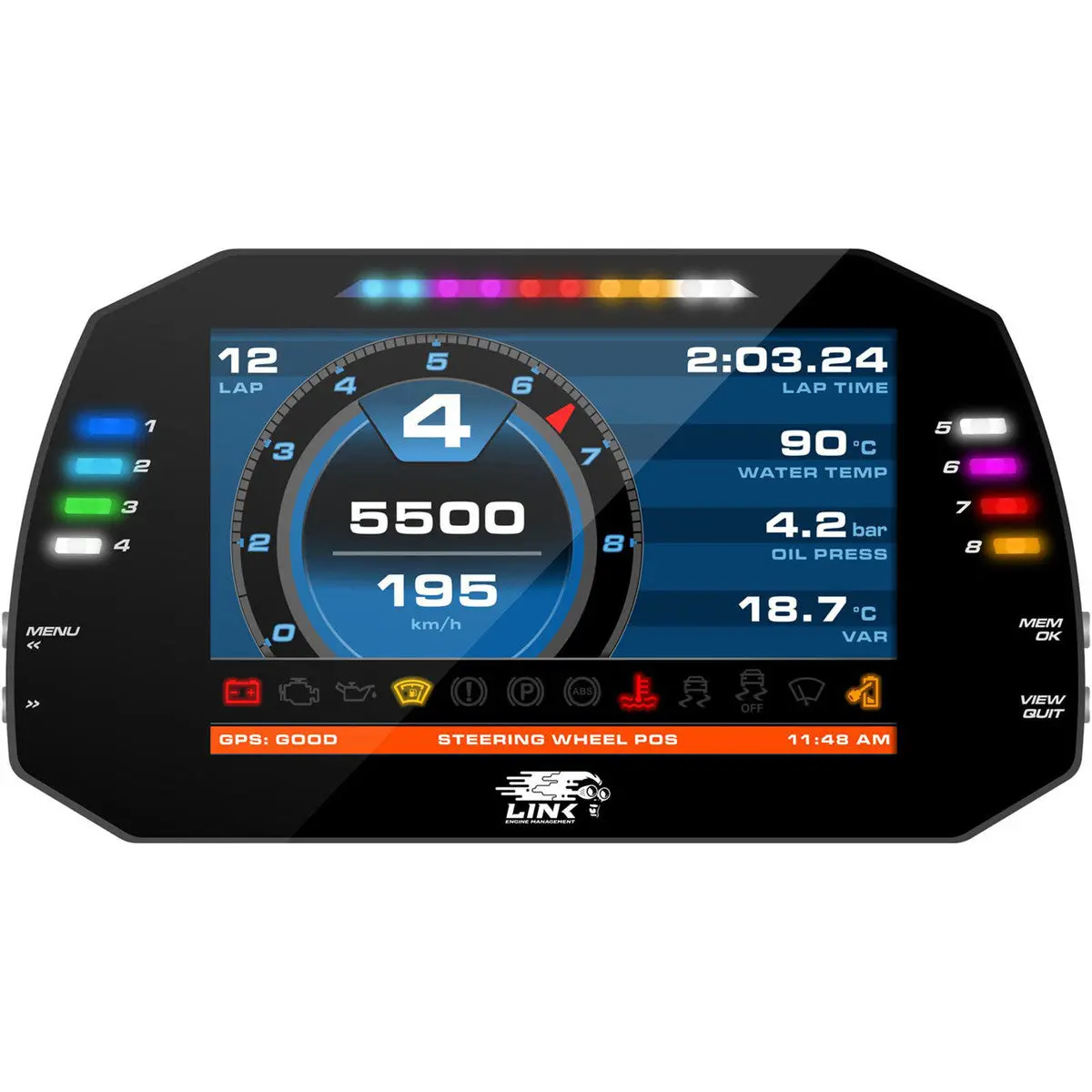 Link Link Mxg Strada 7" Dash - Race Edition 100-0173 1