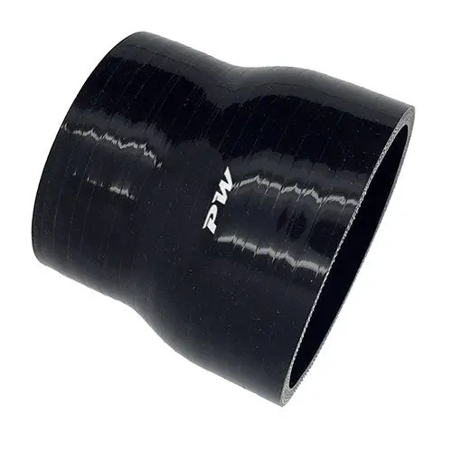 Performance World - 113035 3.00" To 3.50" Silicone Black Transition Hose Coupler 1