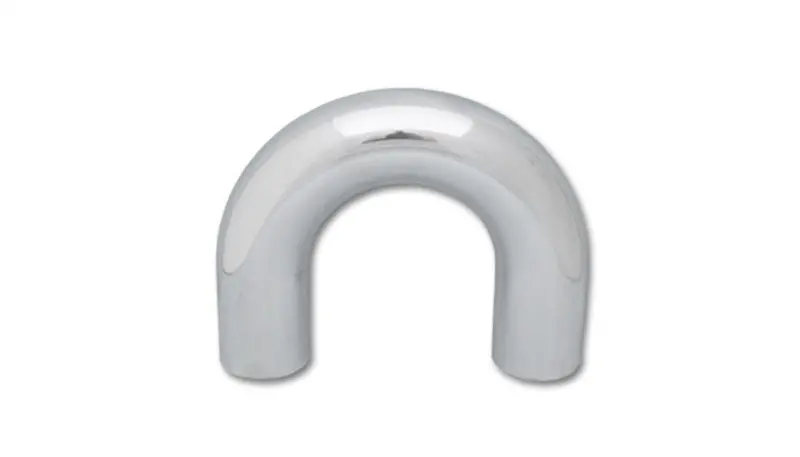Vibrant 2.5In O.D. Universal Aluminum Tubing (180 Degree Bend) - Polished 1