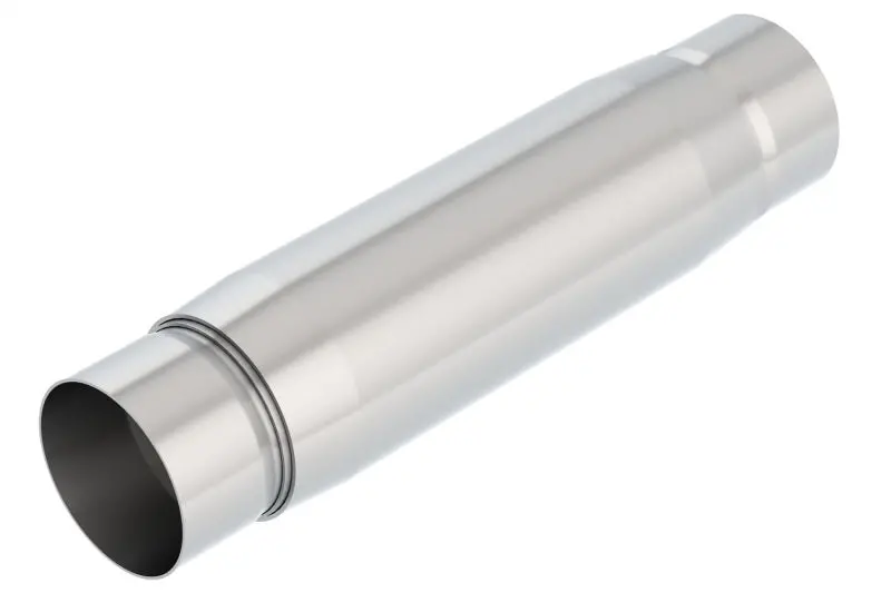 Borla Cratemuffler Resonator Option 3In Center/Center 3.5In Round X 10In - Null Sound Center/Center 1