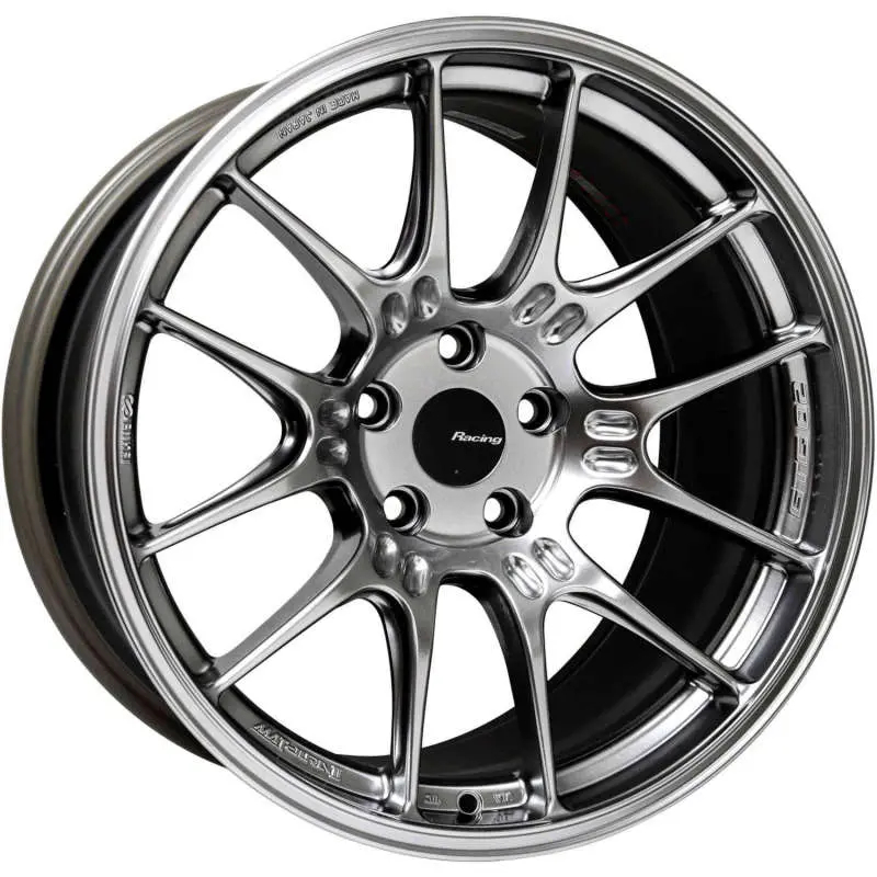 Enkei Gtc02 18X8.5 5X100 35Mm Offset 75Mm Bore Hyper Silver Wheel 1