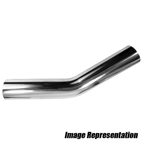 Performance World - 130340 4.0" Od 30 Degree Polished Aluminum Tubing 1