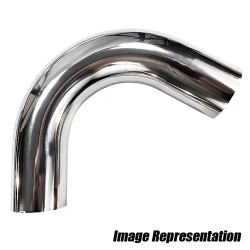 Performance World - 131222 2.25" Od 120 Degree Polished Aluminum Tubing 1