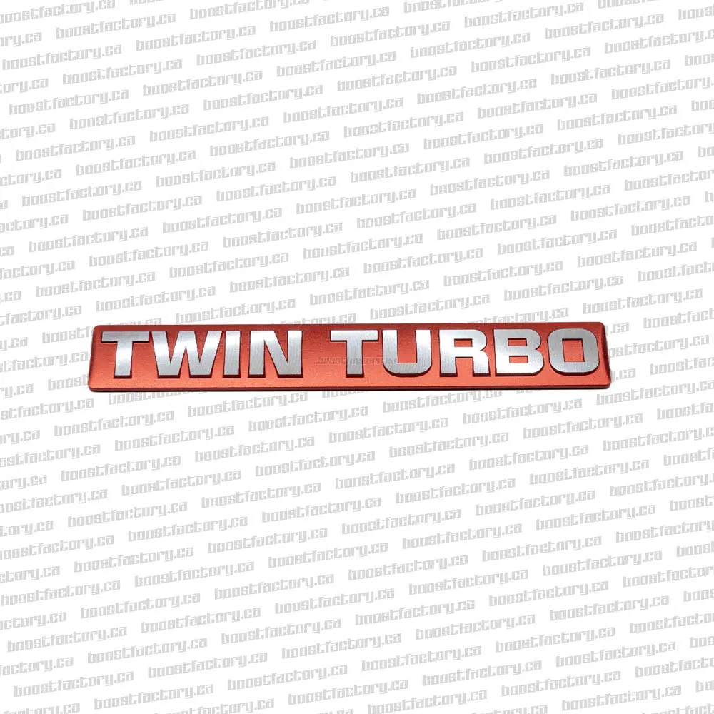 Genuine Nissan Rb26dett Twin Turbo Merge Pipe Decal Emblem 13291-05U10 1