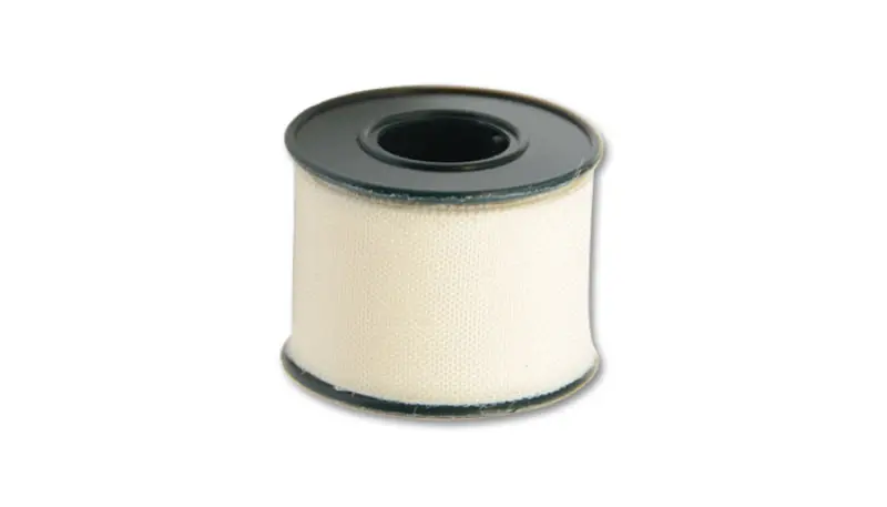 Vibrant 2 Meter (6-1/2 Feet) Roll Of White Adhesive Clean Cut Tape - 2970 1