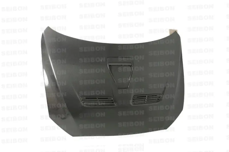 Seibon 08-12 Mitsubishi Evo X Oem Style Carbon Fiber Hood 1