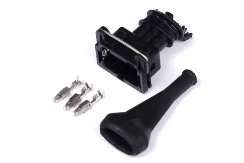 Haltech Bosch 3 Pin Junior Timer Female Connector Plug & Pins - Ht-030310 1