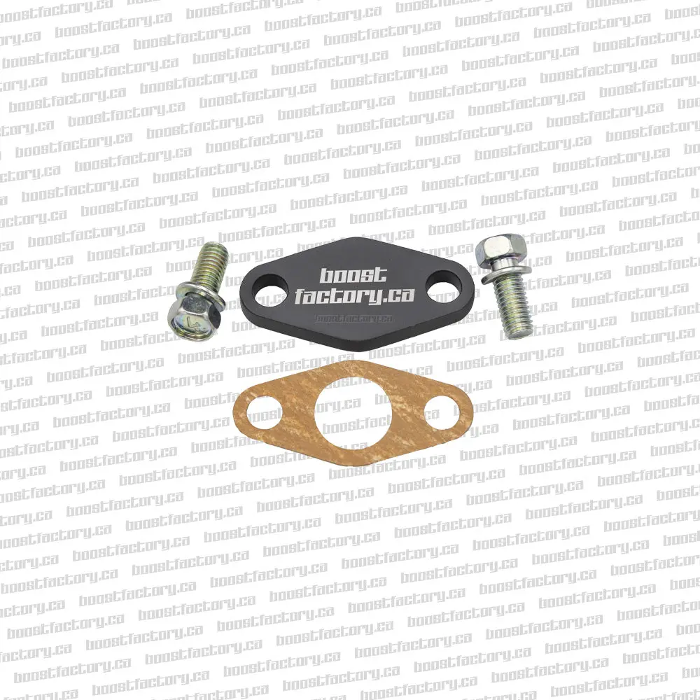 Boost Factory Rb26dett Rear Turbo Drain Block Off Plate 1