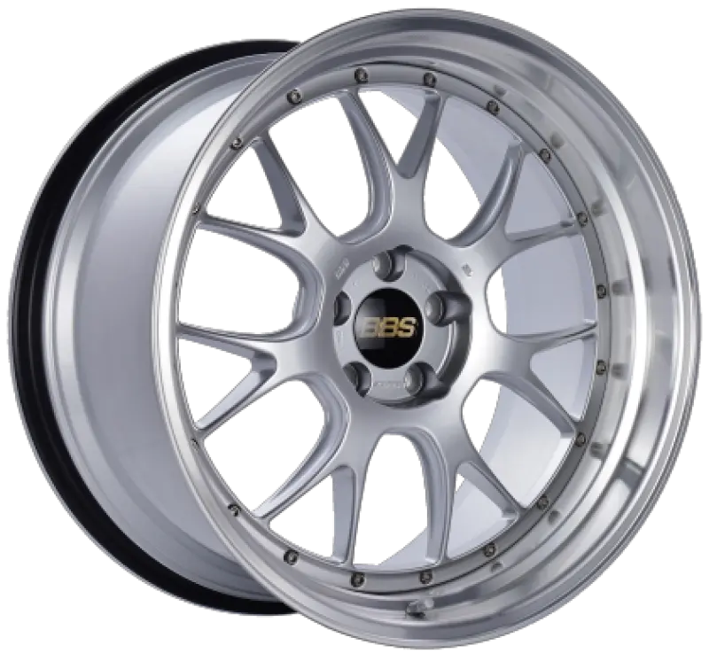Bbs Lm-R 19X10 5X120 Et20 Diamond Silver Center Diamond Cut Lip Wheel -82Mm Pfs/Clip Required 1
