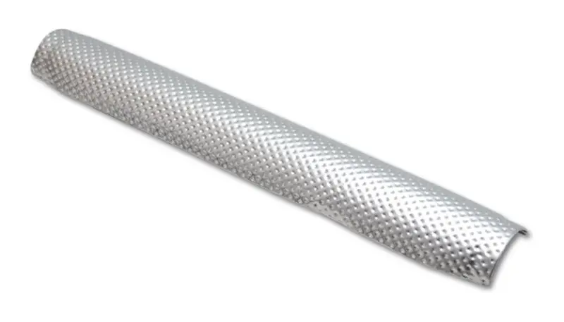 Vibrant Sheethot Premed Pipe Shield 2In-3In Od Straight Tubing 2 Foot Length Rated Direct Heat 1100F 1