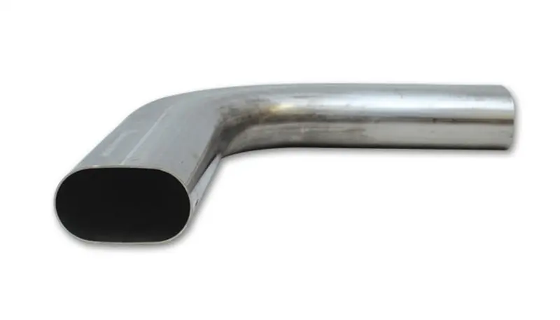 Vibrant 3In Oval (Nominal Size) T304 Ss 90 Deg Mandrel Bend 6In X 6In Leg Lengths 1