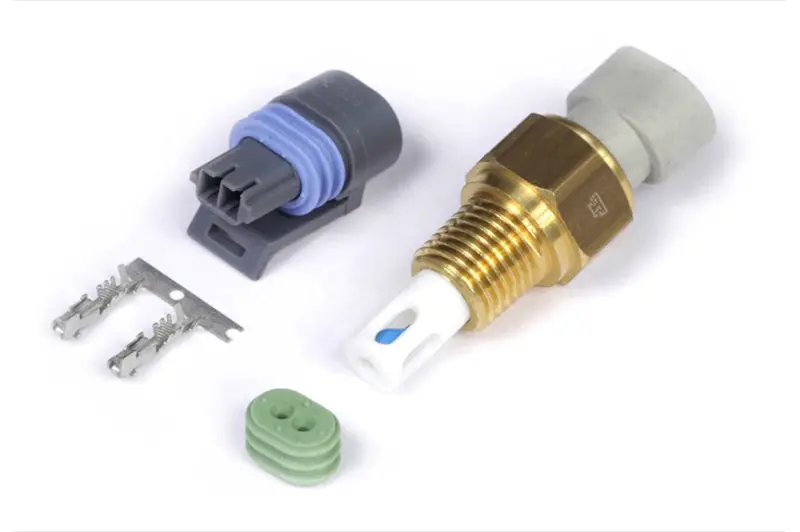 Haltech Nissan Z32 300Zx Air Temp Sensor 1/4 Npt Thread (Incl Delphi Plug & Pins) - Ht-010204 1