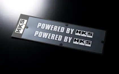 Hks Hks Sticker Powered By Hks W200 White - 51003-Ak132 1