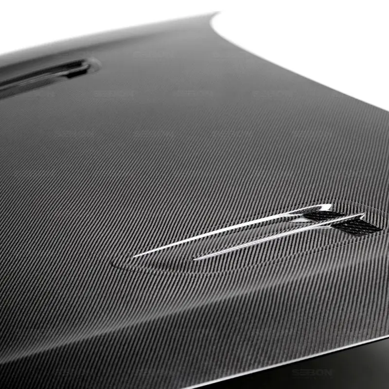Seibon 2018+ Kia Stinger Oe-Style Carbon Fiber Hood 1