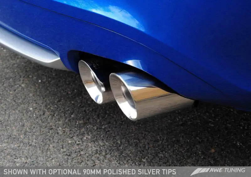Awe Tuning Audi B8.5 S5 3.0T Touring Edition Exhaust System - Polished Silver Tips (90Mm) 1