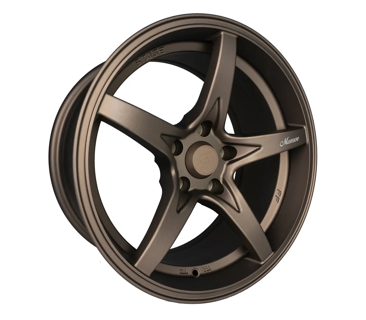 Stage Wheels Monroe 17X8.5 +30Mm 5X100 Cb: 73.1 Color: Matte Bronze 1