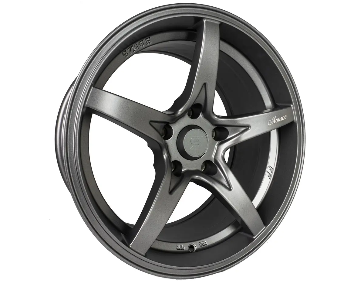 Stage Wheels Monroe 17X9 +12Mm 5X120 Cb: 74.1 Color: Matte Gun Metal 1