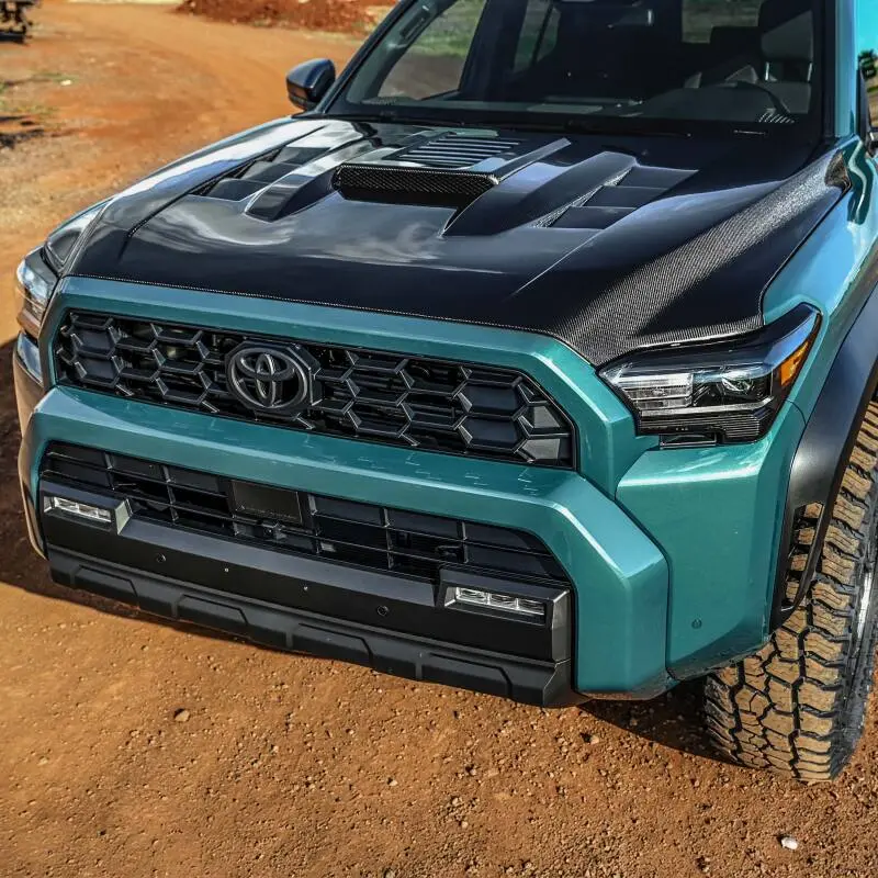 Seibon 2024 Toyota Tacoma Ts-Style Carbon Fiber Hood 1