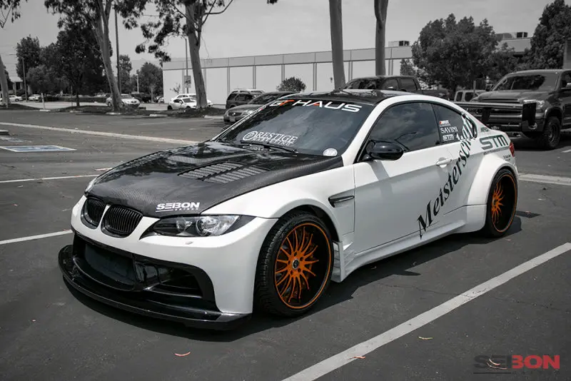Seibon 07-10 Bmw M3 Series 2Dr (E92) Gtr-Style Carbon Fiber Hood 1