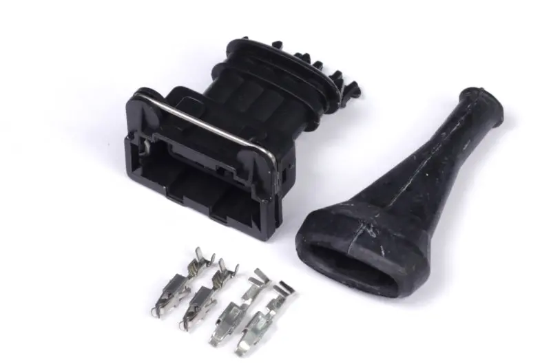 Haltech Bosch 4 Pin Junior Timer Female Connector Plug & Pins 1