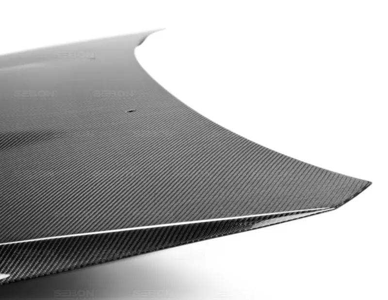 Seibon 08-09 Subaru Wrx/Sti Oem Carbon Fiber Hood 2