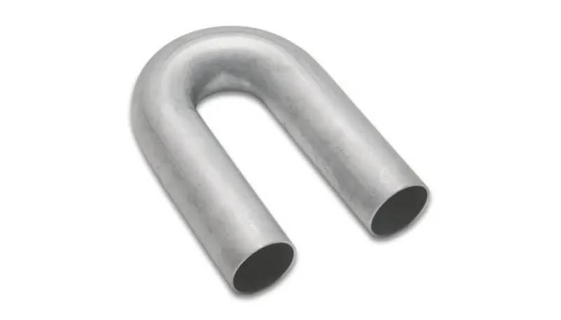 Vibrant 321 Stainless Steel 180 Degree Mandrel Bend 1.75In Od X 2.625In Clr 18 Gauge Wall Thickness 1