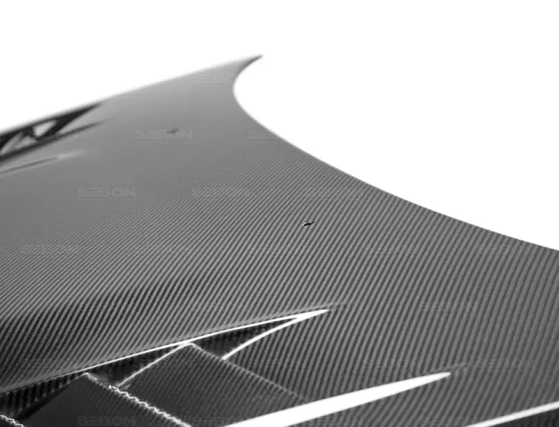 Seibon 08-09 Subaru Wrx/Sti Cw-Style Carbon Fiber Hood 1