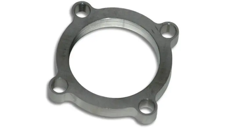 Vibrant Gt Series / T3 Discharge Flange (4 Bolt) With 2.5In Inlet Id Mild Steel 1/2In Thick 1