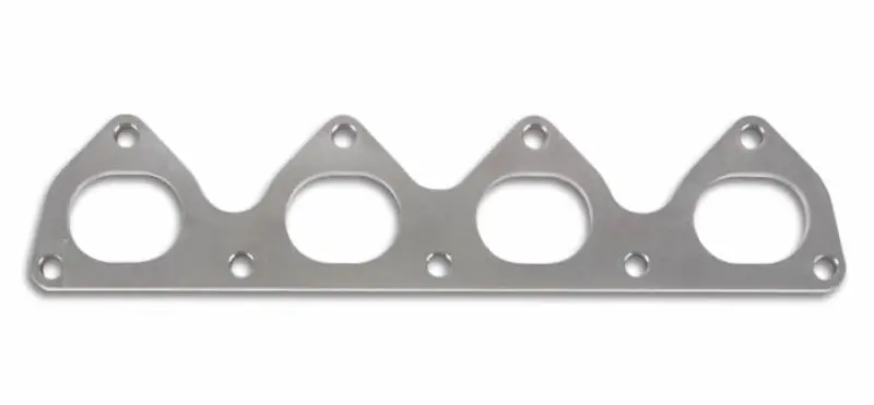 Vibrant T304 Ss Exhaust Manifold Flange For Honda/Acura B-Series Motor 3/8In Thick 1