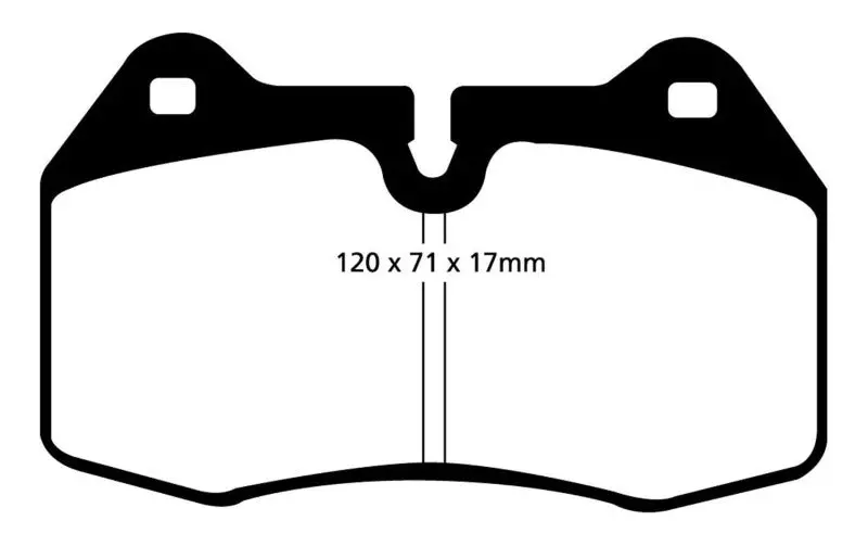 Ebc 92-95 Nissan Skyline (R32) 2.6 Twin Turbo Gt-R V-Spec Ultimax2 Front Brake Pads 1