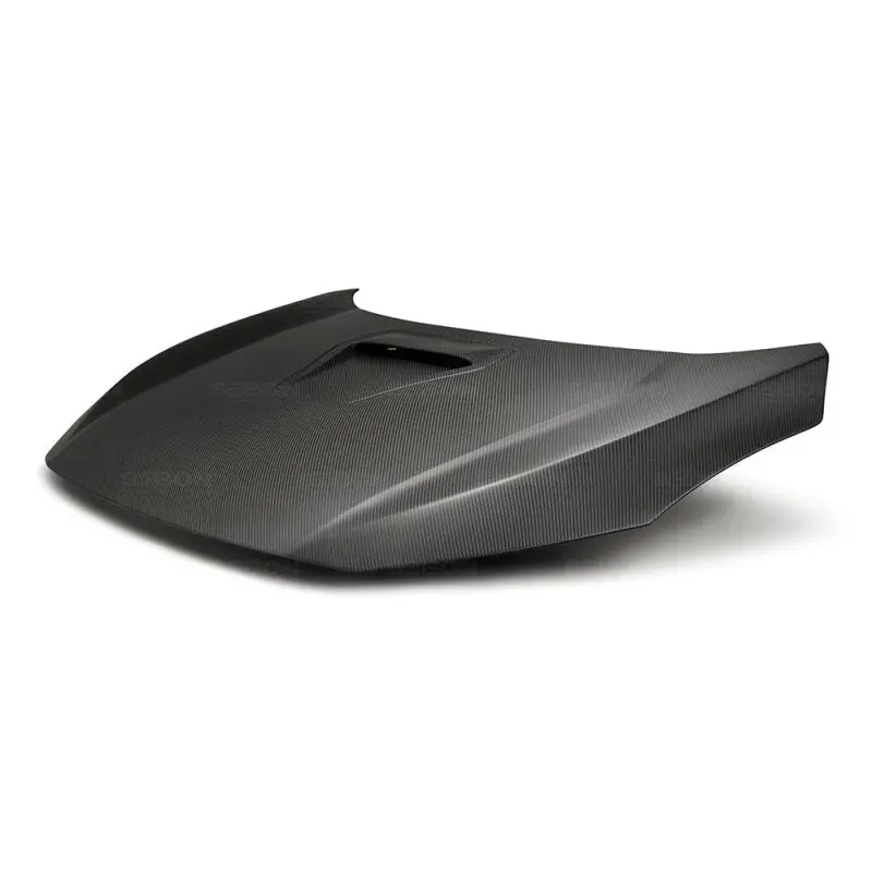 Seibon 17-18 Honda Civic Type-R Oem-Style Dry Carbon Fiber Hood 1