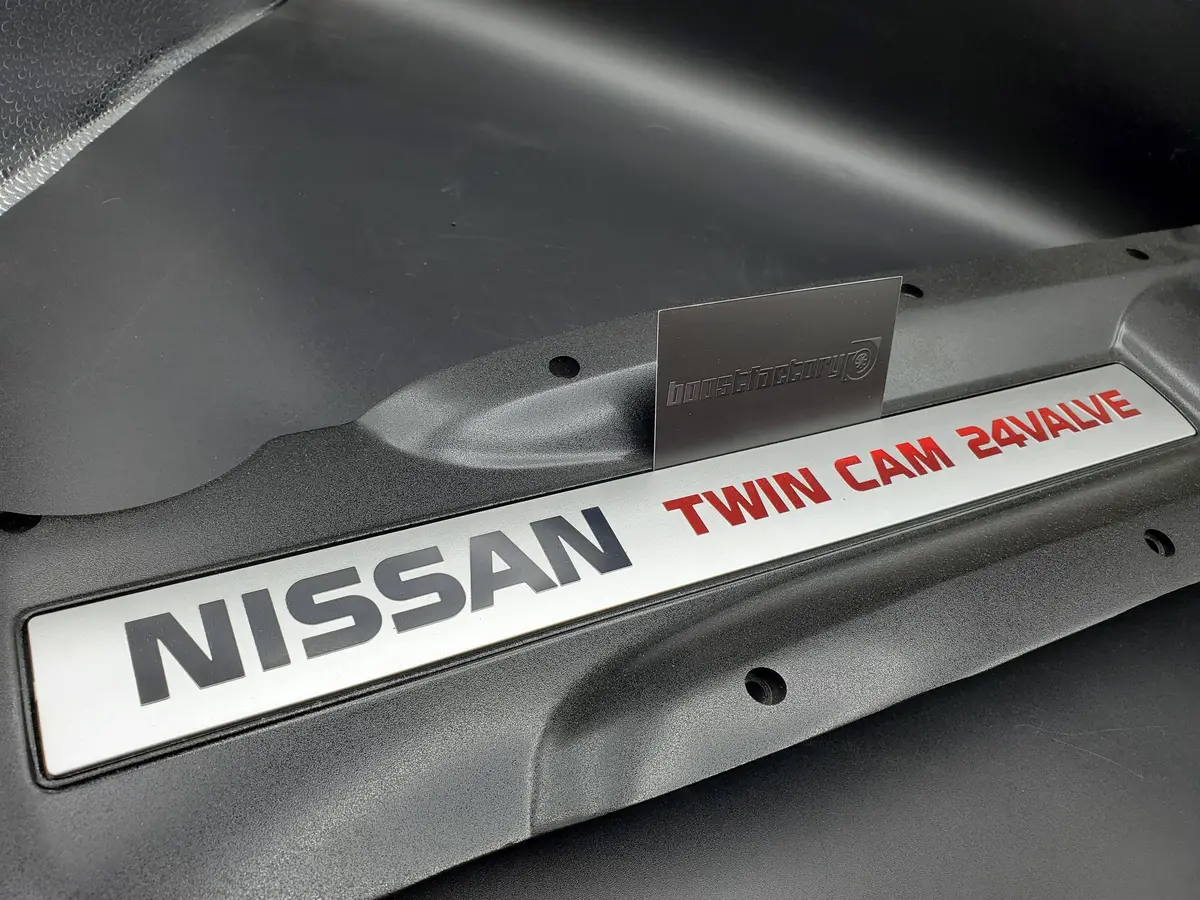 Genuine Nissan Skyline Gtr Rb26dett R32/R33  Style Coil Cover Ornament Badge 1